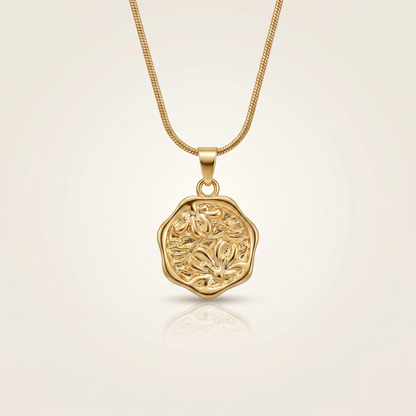 Artisan Floral Pendant