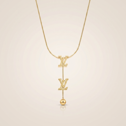 Signature LV Drop Pendant