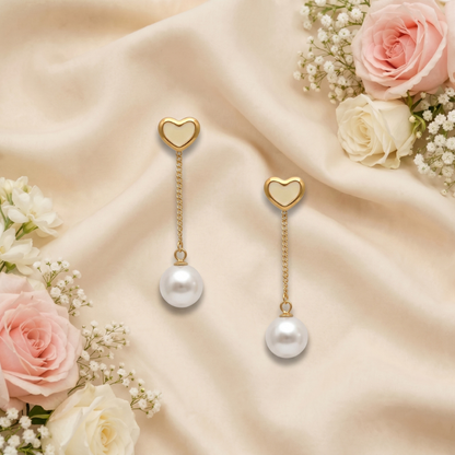 Celestial Curve Dangle Earrings