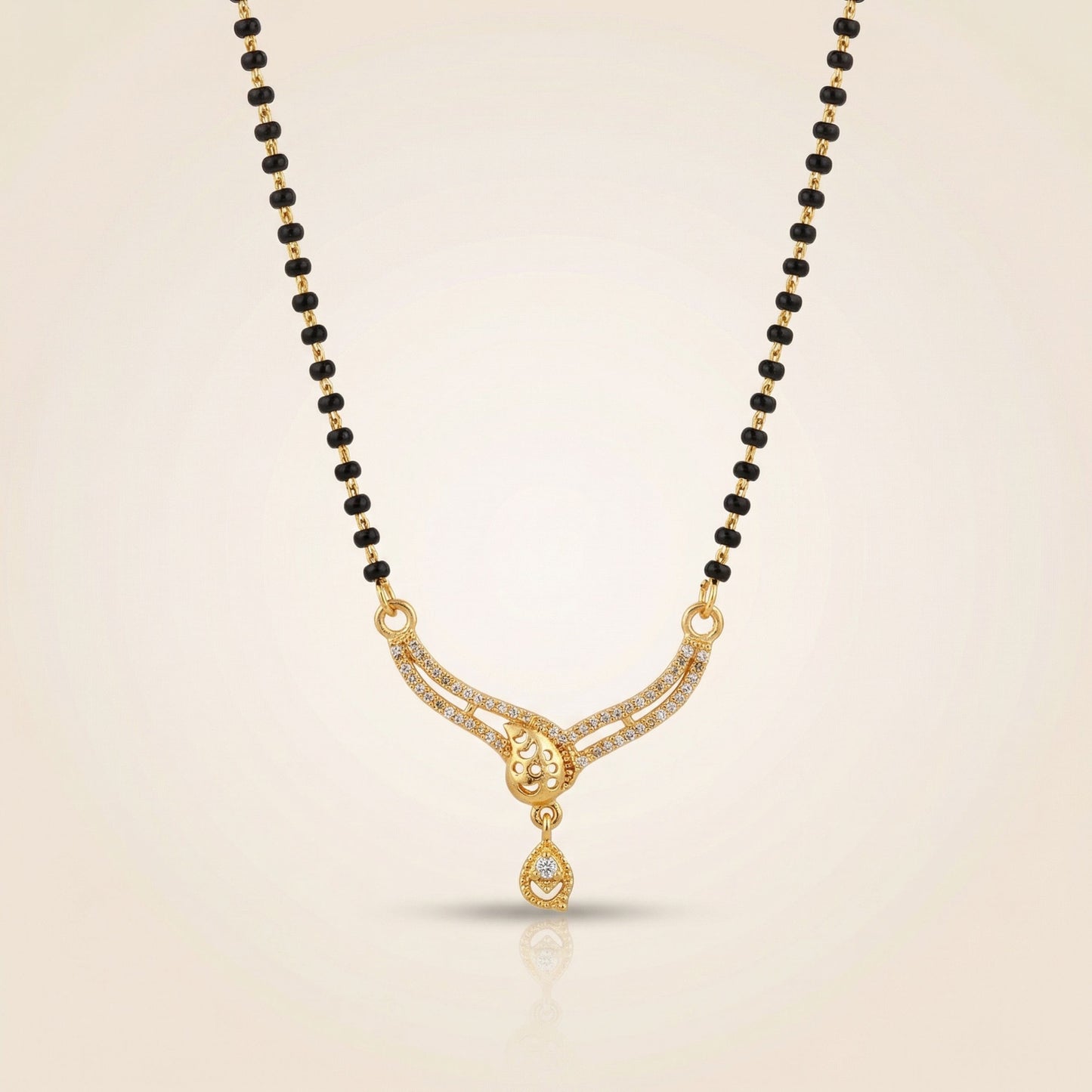Golden Curve Mangalsutra