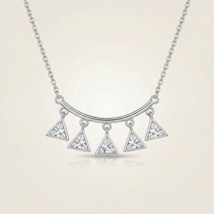 Sparkle Triangle Pendant
