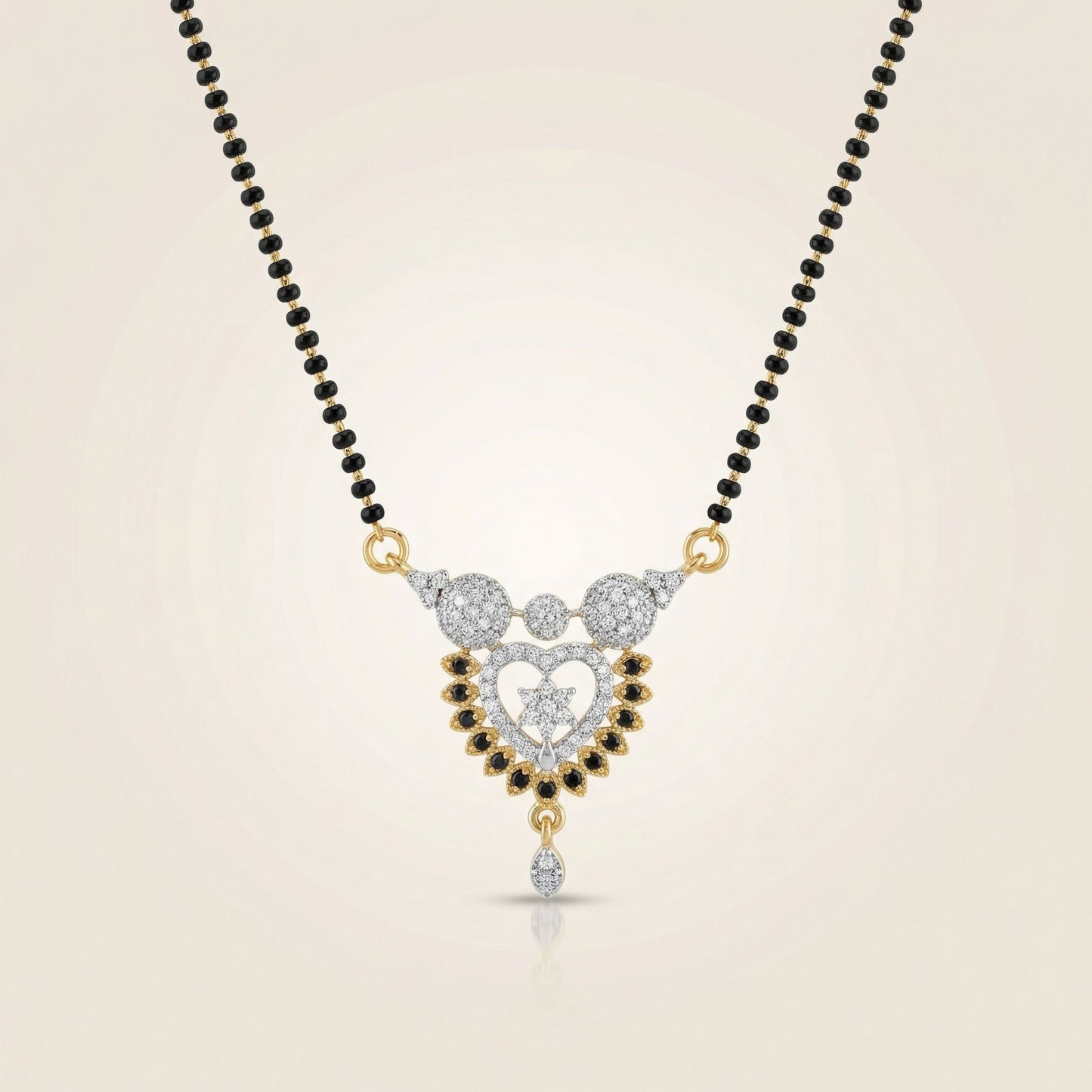 Diamond Arc Mangalsutra