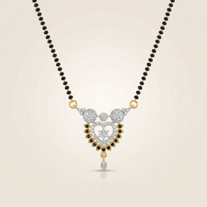 Diamond Arc Mangalsutra