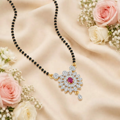 Diamond Bloom Mangalsutra