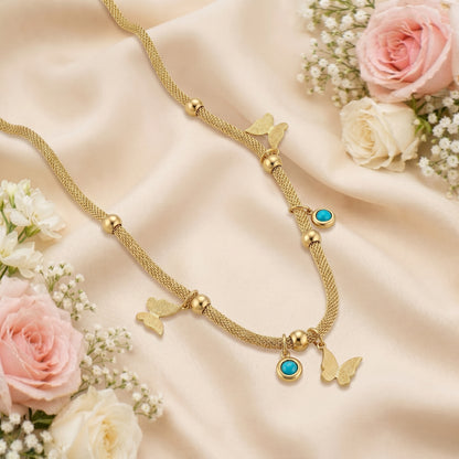 Lunara Butterfly Glow Pendant
