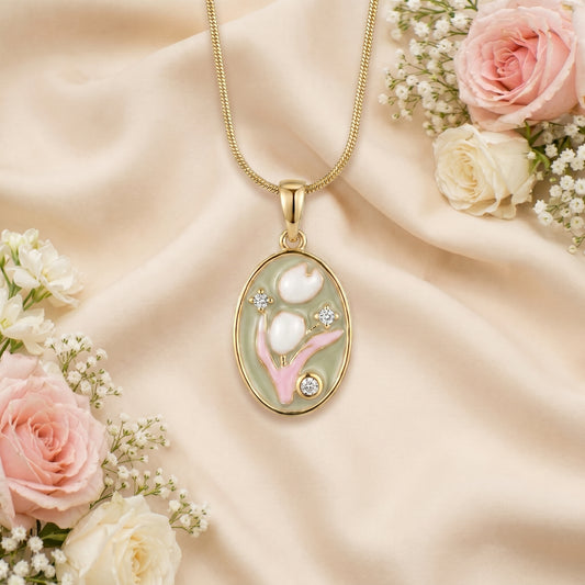 Spring Blossom Charm Pendant