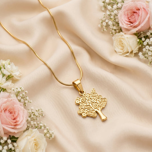 Floral Tree Pendant