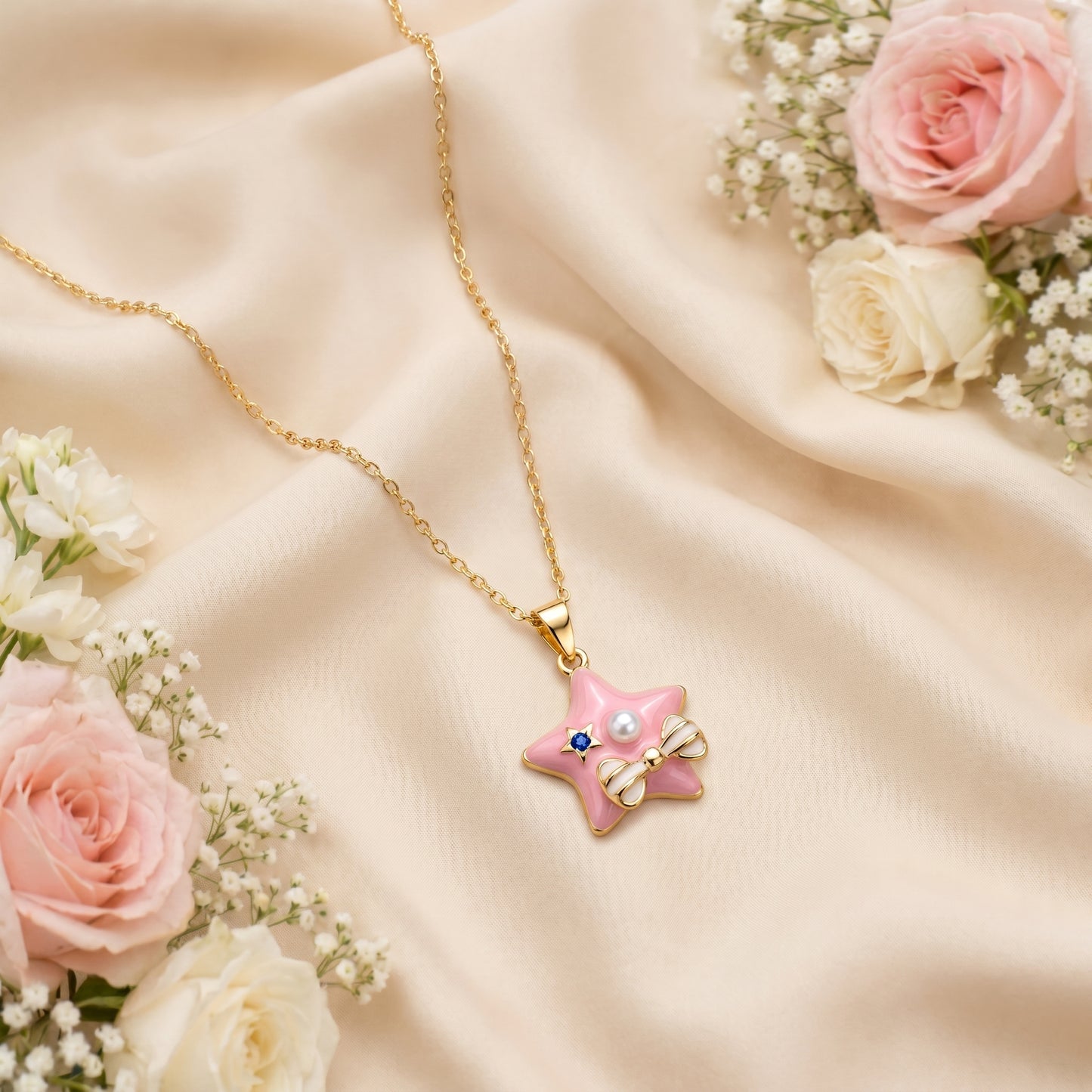 Pink Star Pendant