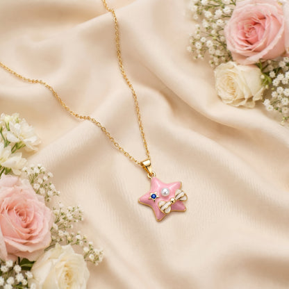 Pink Star Pendant