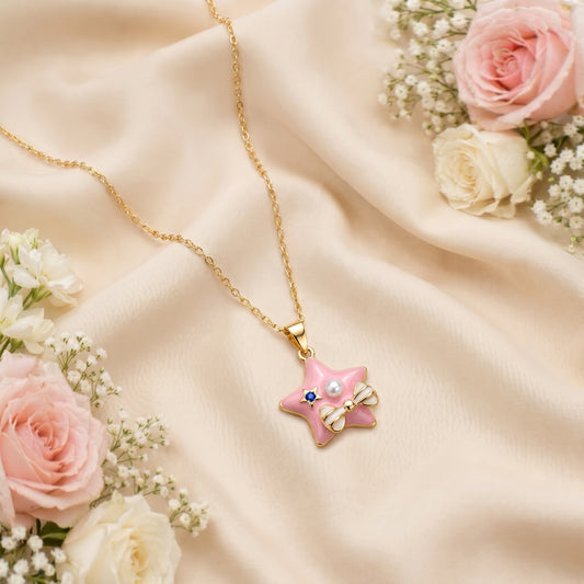 Pink Star Pendant