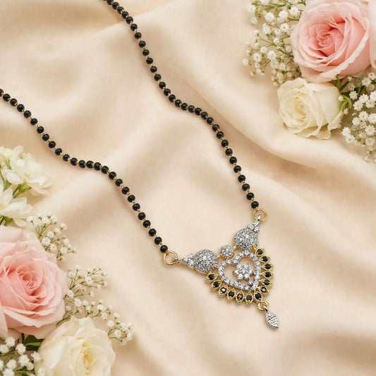 Diamond Arc Mangalsutra