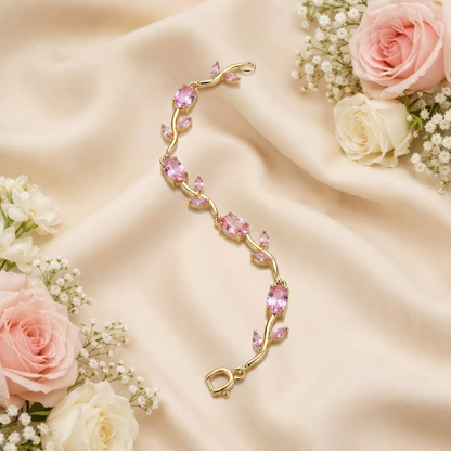 Pink Tulip Bracelet (Only Prepaid and  Partial COD) High Demand Product