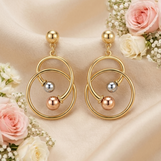 Mirage flick earrings