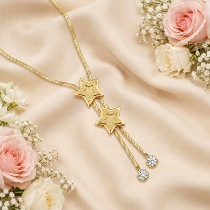 Twin Star Cascade Pendant
