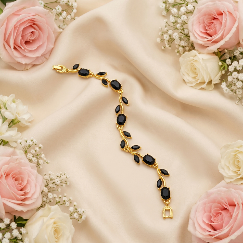 Black Tulip Bracelet