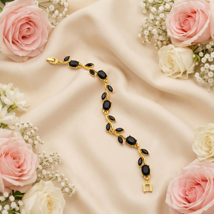 Black Tulip Bracelet