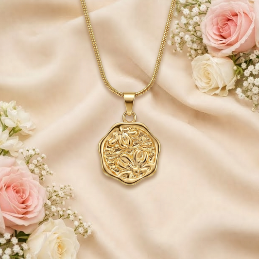 Artisan Floral Pendant
