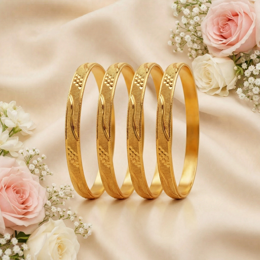 Insta  Chic Bangles ( Set of 4 )