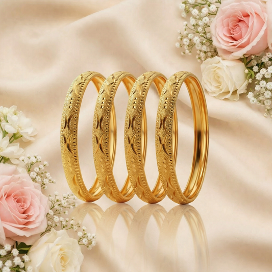 Desi Glam Bangles( Set Of 4 )