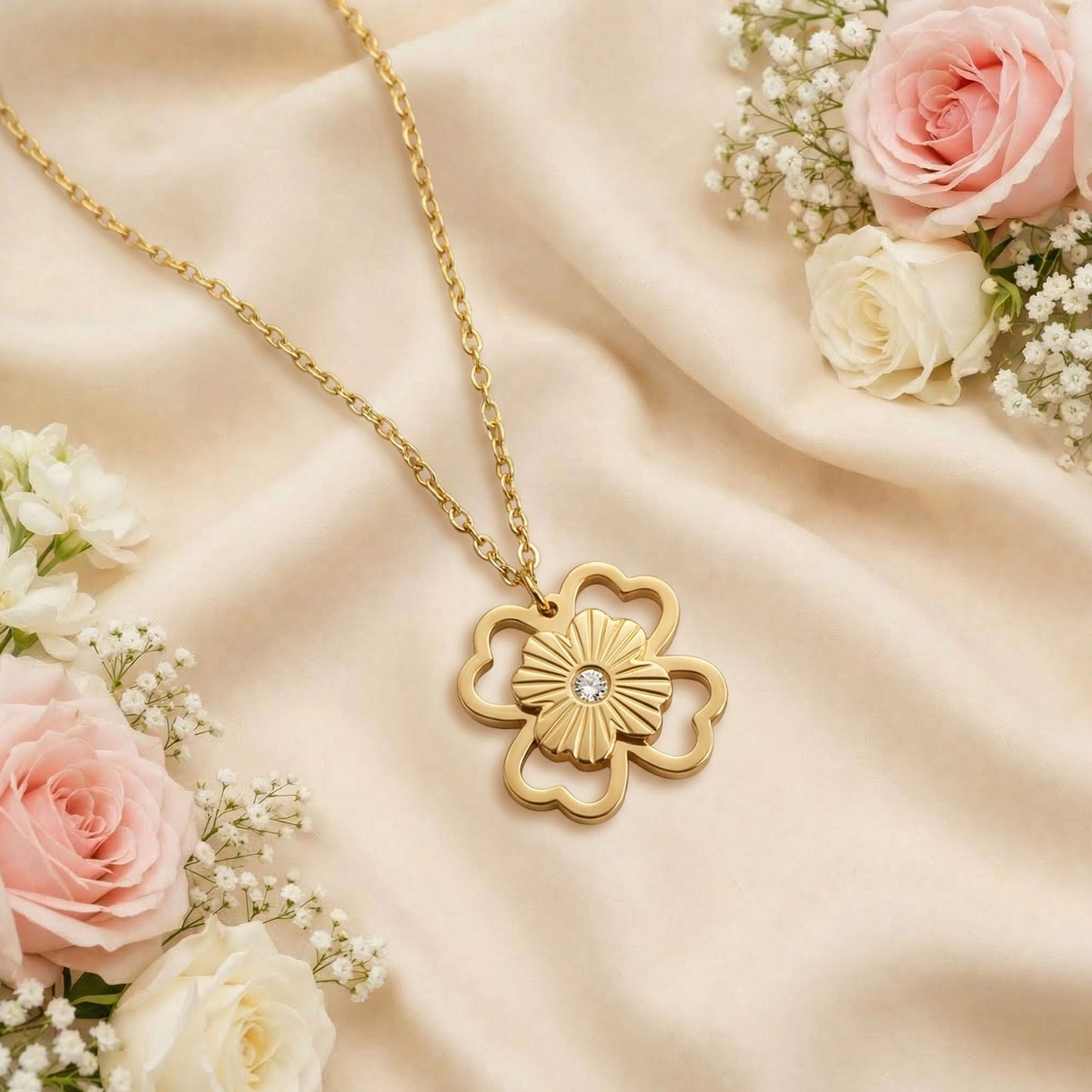 Floral Charm Pendant