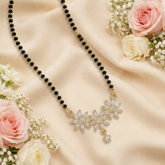 Glint Heart Mangalsutra