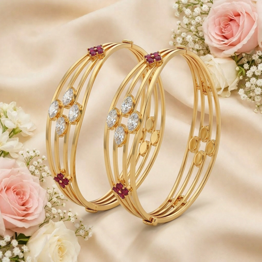 Chic Glow Bangles ( Set of 2 )