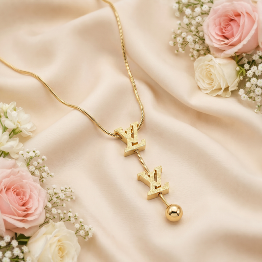 Signature LV Drop Pendant