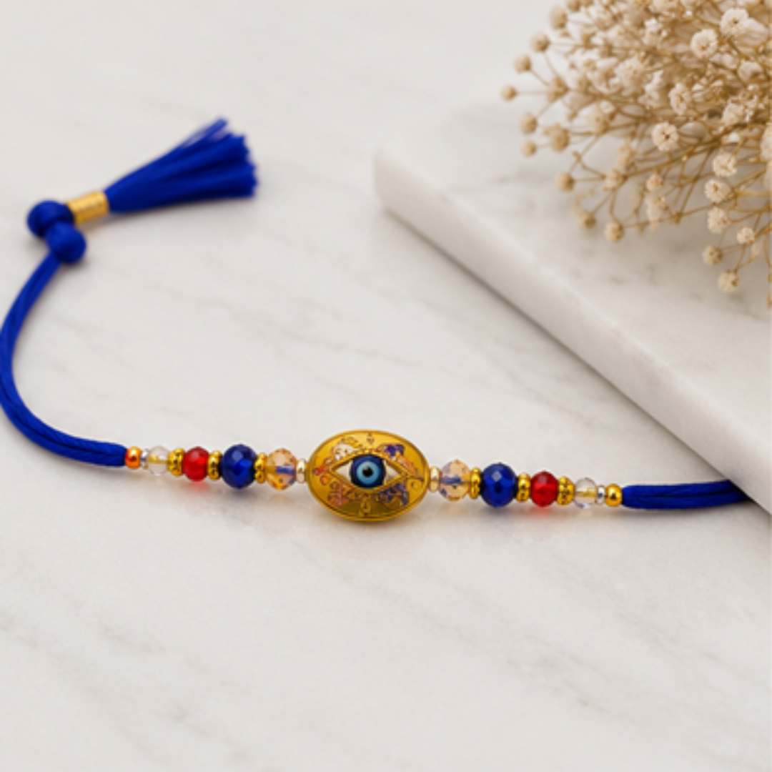 Elegant Evil Eye Protection Rakhi