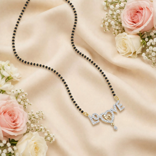 Love Heart Mangalsutra