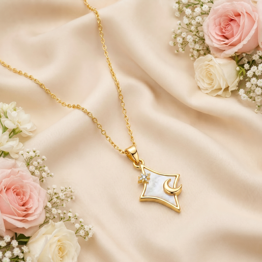 Celestia Moon Pendant
