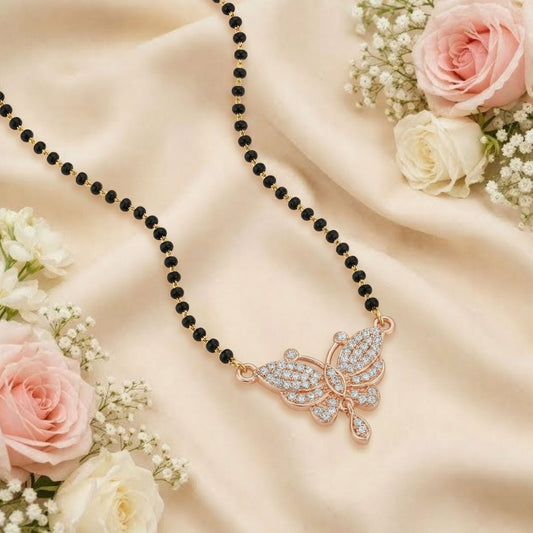 Butterfly Sparkle Mangalsutra