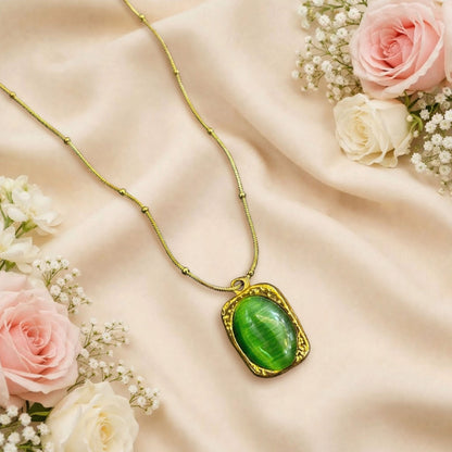 Green Stone Pendant