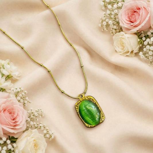 Green Stone Pendant