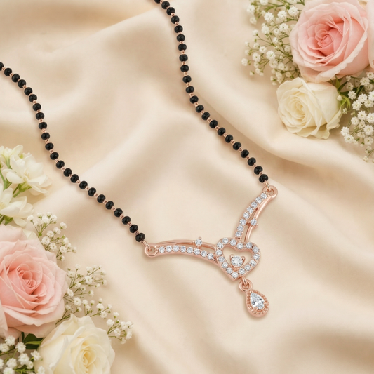 Roselle Charm Mangalsutra