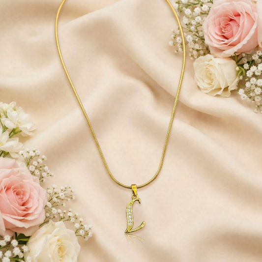 Initial L  Pendant