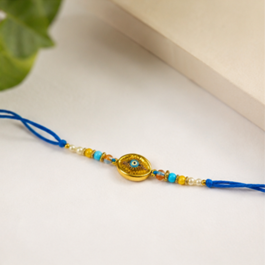 Elegant Evil Eye Protection Rakhi