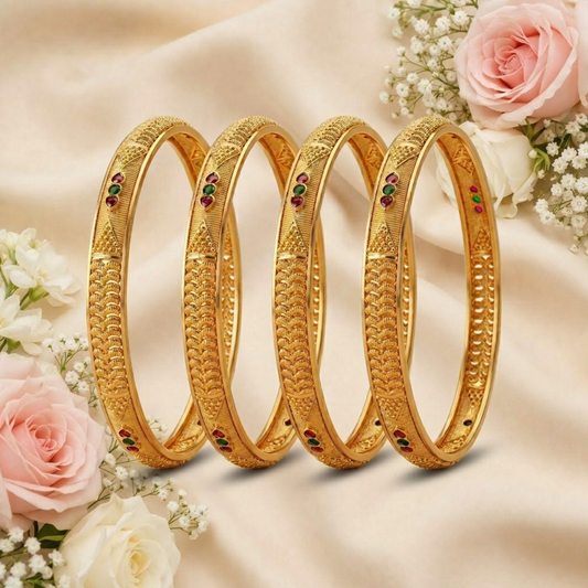 Ember Luxe Bangles ( pack of 4)