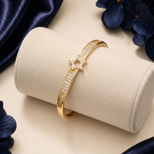 Elara Open Cuff Bracelet