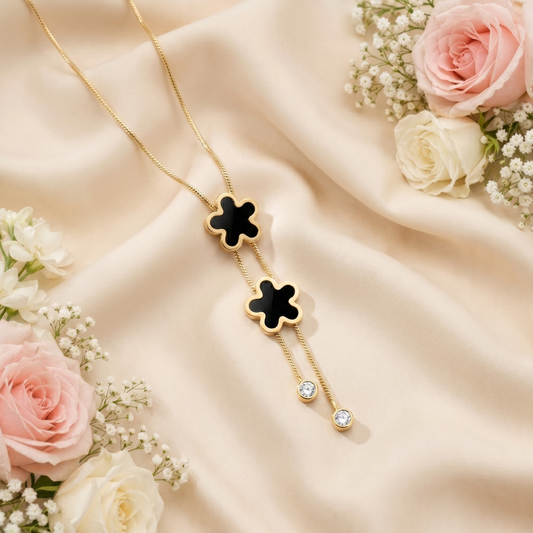 Twin Clover Pendant