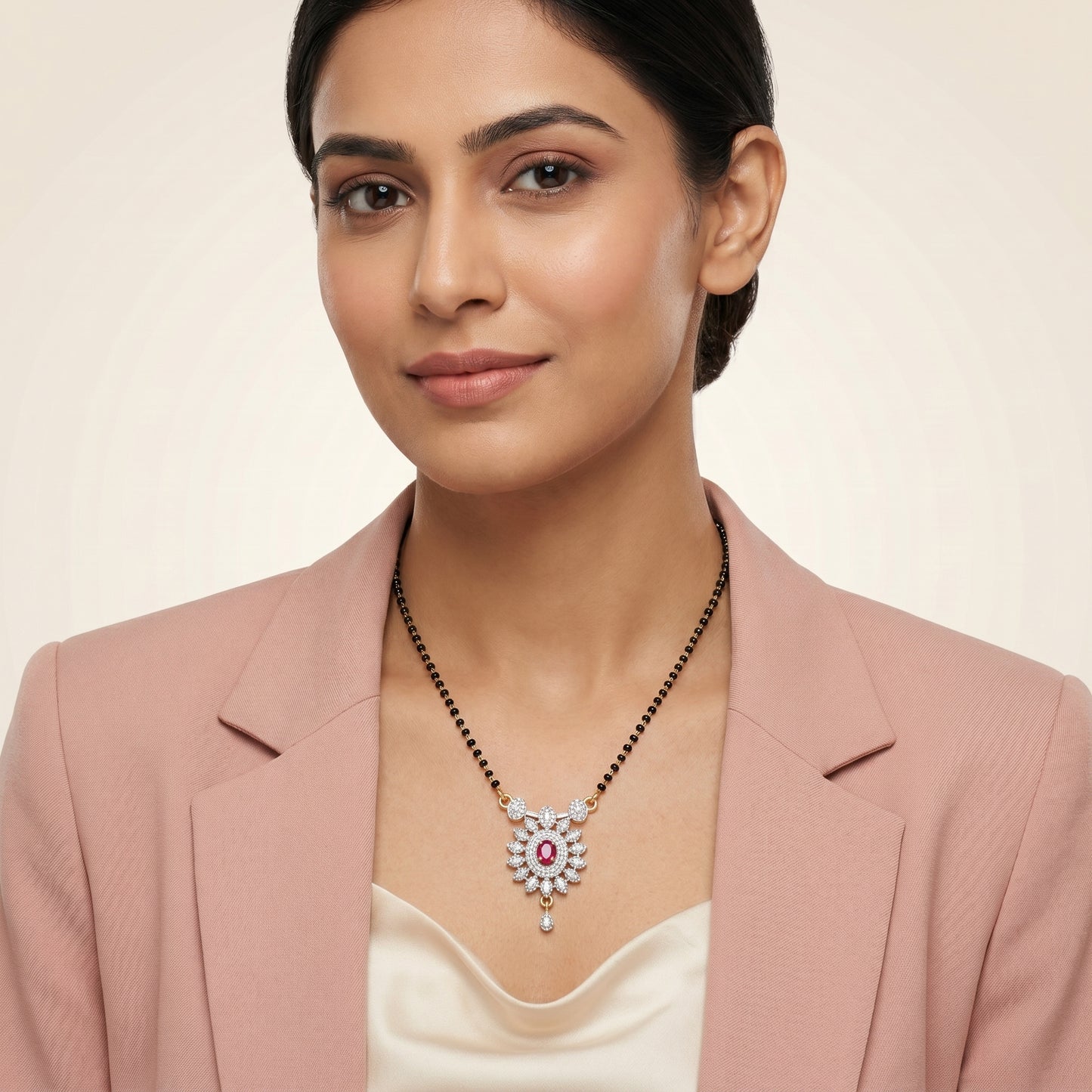 Diamond Bloom Mangalsutra
