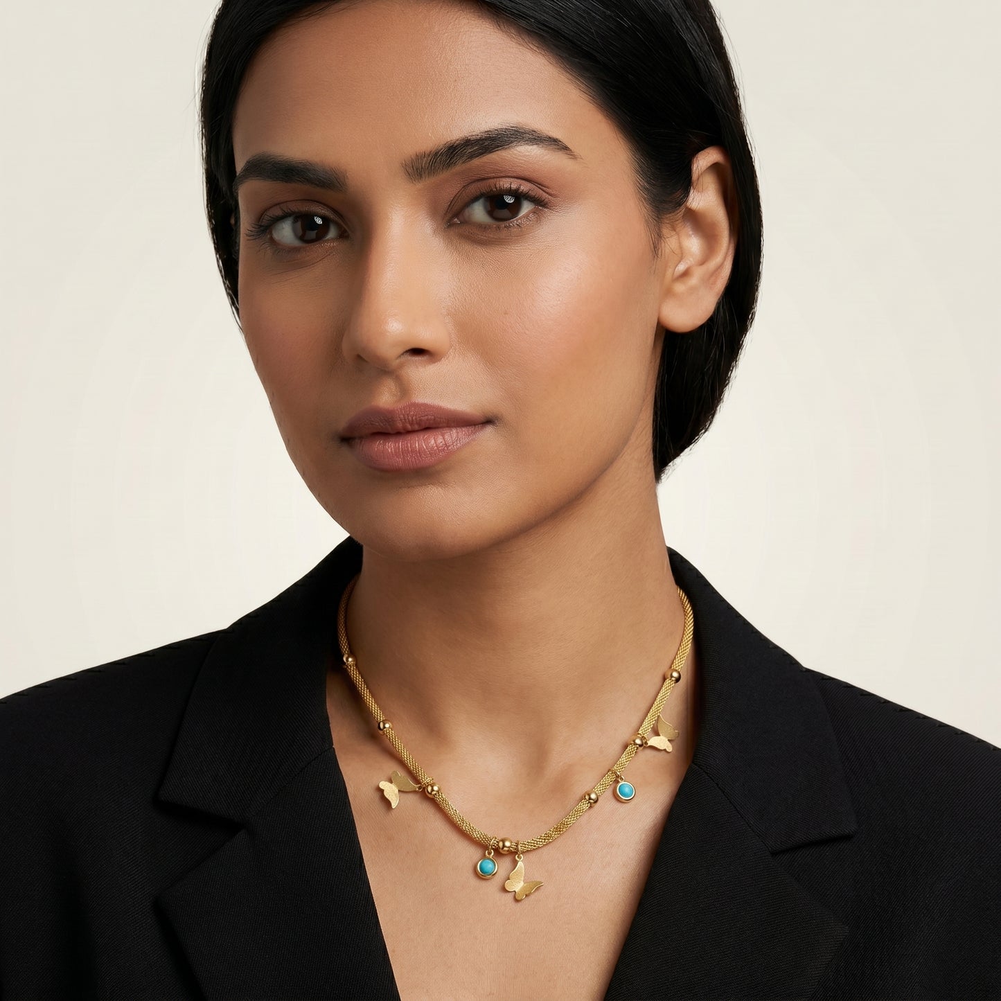 Lunara Butterfly Glow Pendant