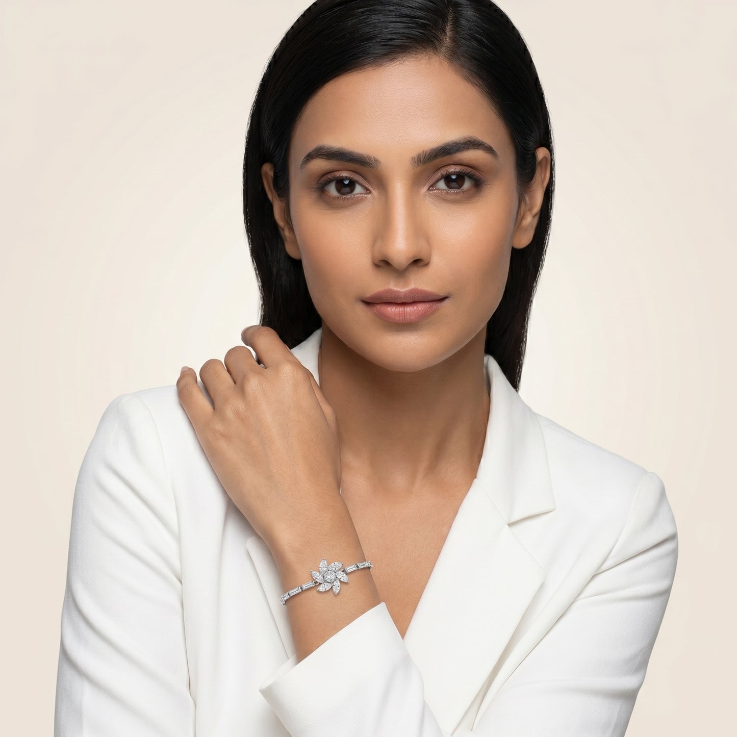 Sparkling Petal Bracelet