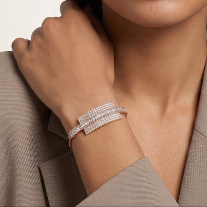 Prism Bar Bracelet (Rose Gold)