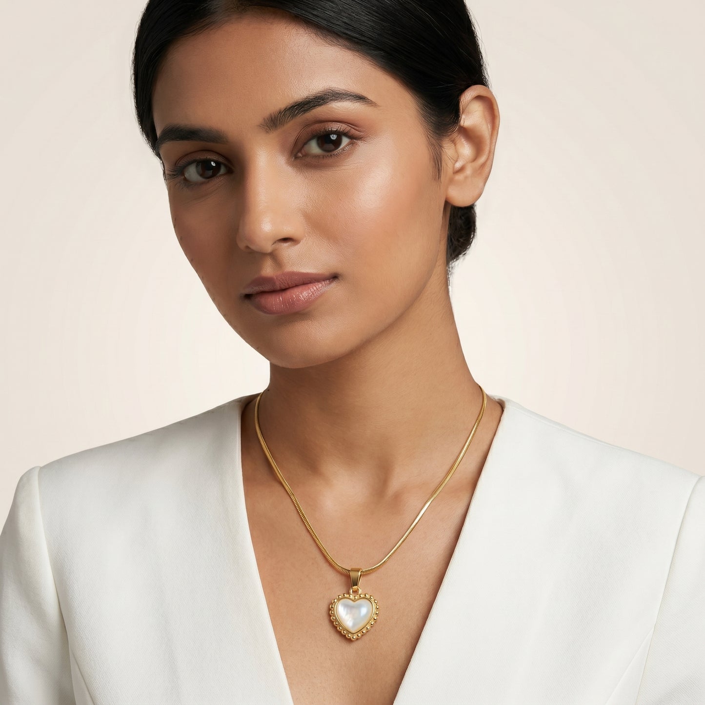 Heart Pearl Pendant