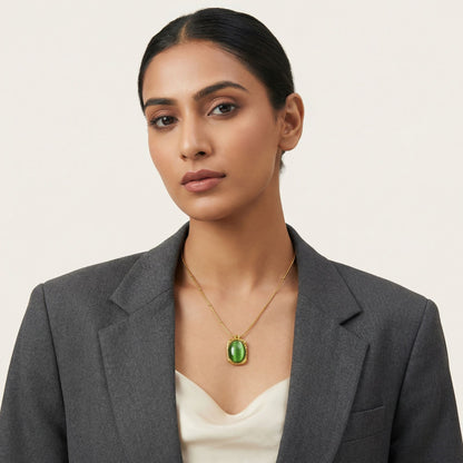 Green Stone Pendant