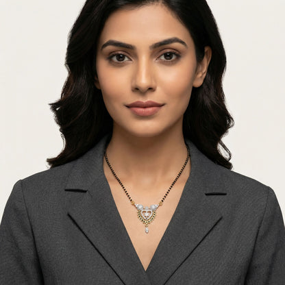 Diamond Arc Mangalsutra