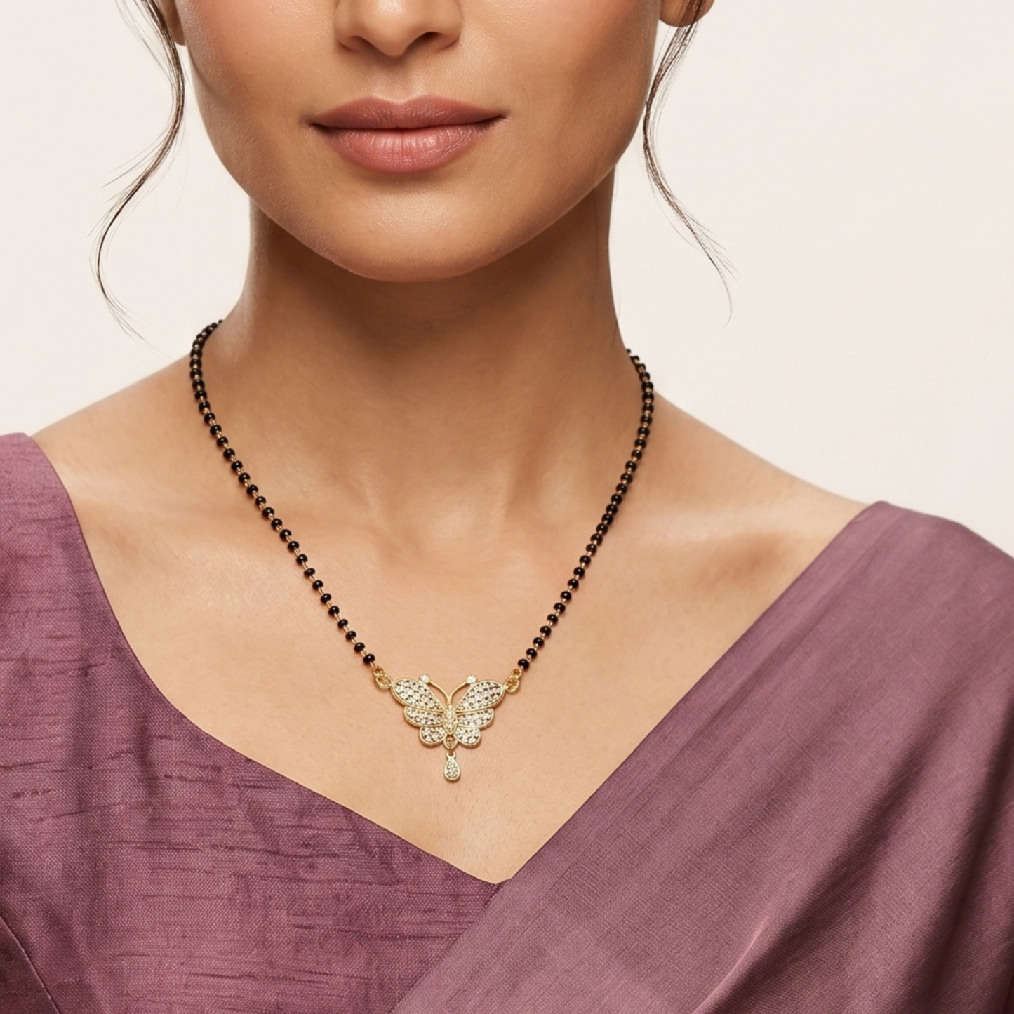 Golden ButterFly Mangalsutra