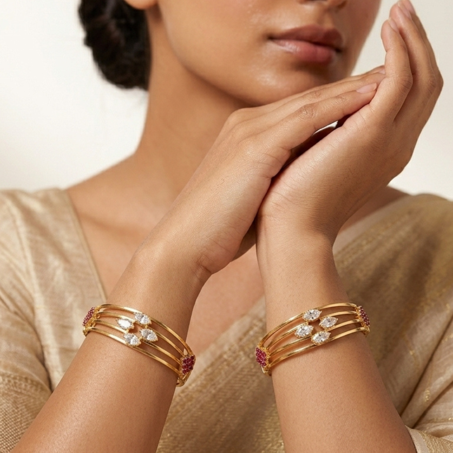Chic Glow Bangles ( Set of 2 )