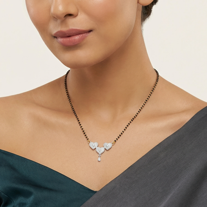 Trio Heart Mangalsutra