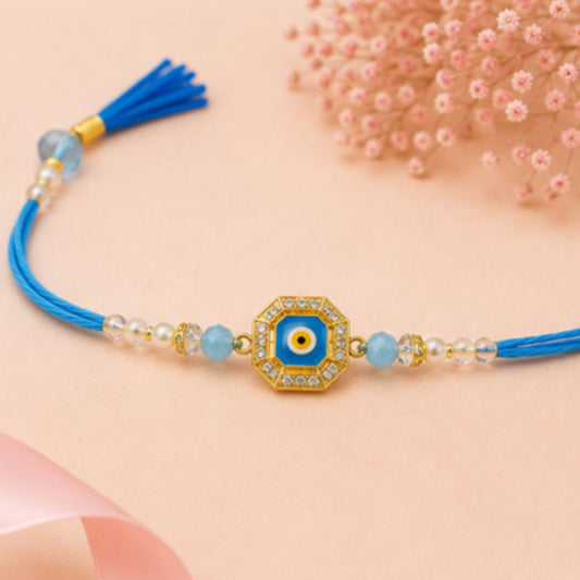 Evil Eye Beaded Rakhi